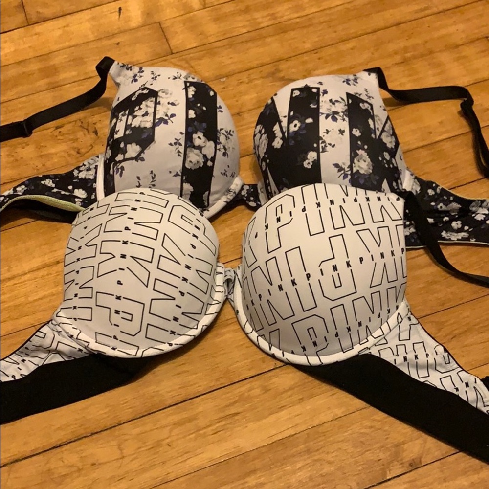 Victorious Secret PINK push-up bras